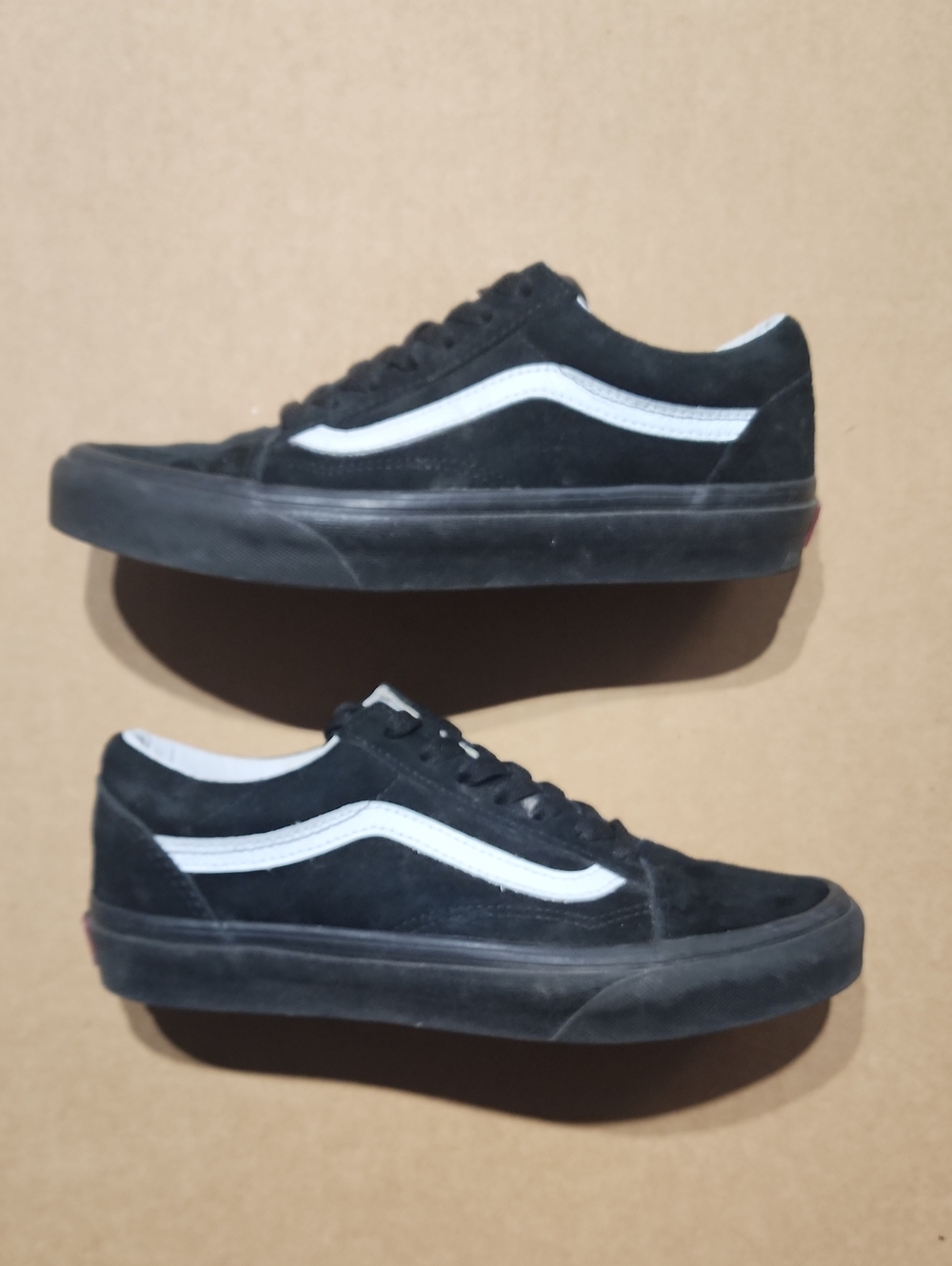 Vans Old Skool 'Pig Suede - Black'  W Sz 7 / M Sz 5.5